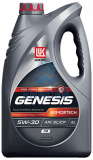 Масло моторное Лукойл GENESIS ARMORTECH FD 5w-30 (4л) синт. API SL, ACEA A1/B1, A5/B5 (Оригинал)